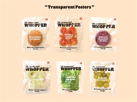 The Transparent Whopper | Advertising Campaign on Behance