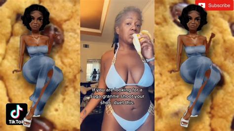 Grannie Thick Hot Black Ebony Grandma Tiktok Compilation Youtube