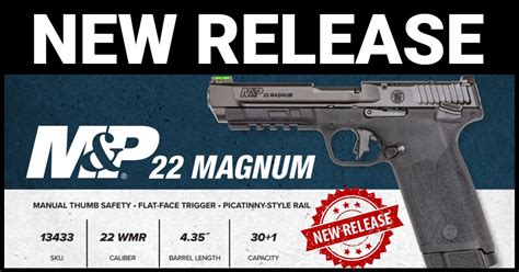 New Release Smith And Wesson Mandp 22 Magnum Sportsman Fulfillment