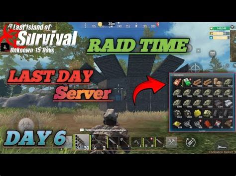 Raid Time Last Island Of Survival Lite Day 06 Gameplay Video Lios