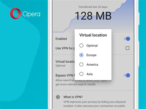 Opera browser VPN coming to Android - Get to know more about it