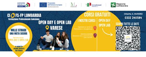 Open Day Ciofs A Varese Come Partecipare Ciofs Fp Lombardia