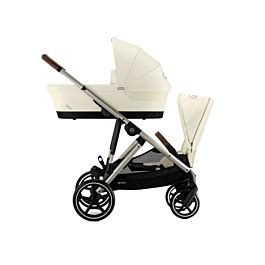 Duo Kinderwagen Cybex Gazelle S Seashell Beige Light Beige Met