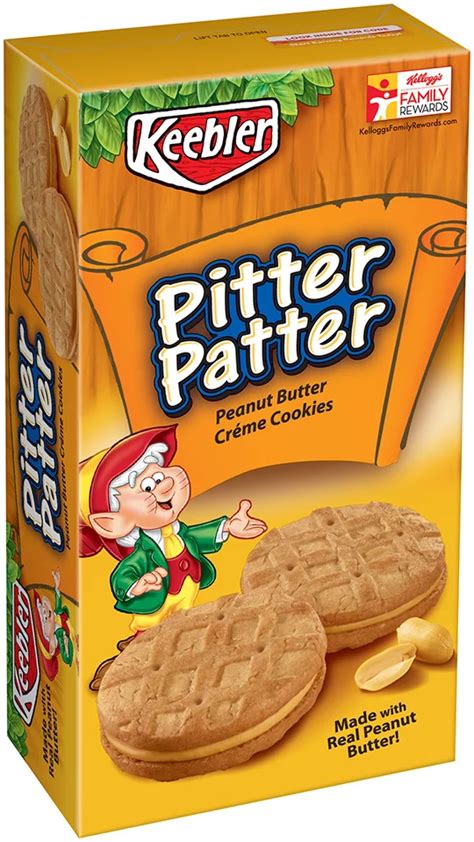 Keebler Pitter Patter Peanut Butter Creme Cookies Shop Cookies At H E B