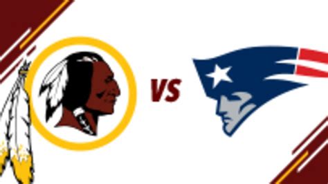 Redskins Vs Patriots Infographic