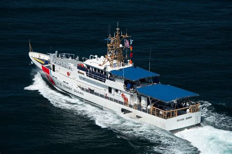 Coast Guard Cutter Oliver Berry First Ship Named After Citadel Alumnus