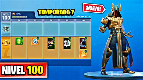 Pase Temporada 7 Fortnite Fortnite Temporada 7 Skins Del Pase De Batalla Reveladas Youtube