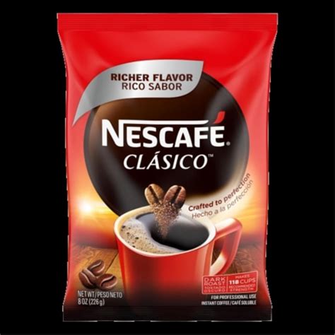 Nescafe Nes70948 Clasico Dark Roast Instant Coffee Pouch Pack Of 12 1 Kroger