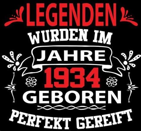 Legenden Wurden Im Jahre 1934 Geboren Perfekt Gereift Cooles Geschenk