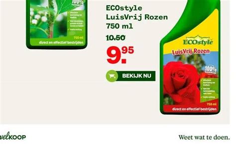 Ecostyle Luisvrij Rozen M Aanbieding Bij Welkoop