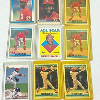 Lot Ozzie Smith Baseball Cards Estatesales Org