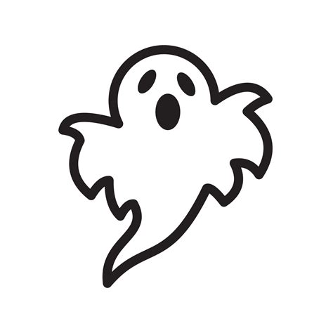 Ghost Icon Vector Illustration For Graphic And Web Design 6697967