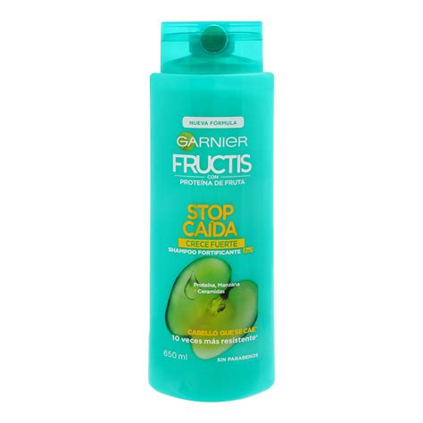 Shampoo 2 en 1 Garnier Fructis Stop Caída Crece Fuerte 650 ml DelSol