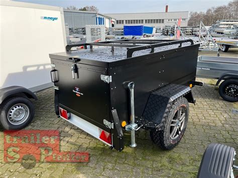 Tpv Kt Eb Offroad Schwarz Koffer Deckel Anh Nger Mit Verst Rkter