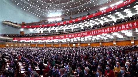 Chinese National Anthem Sung At The Th Cpc National Congress Cgtn