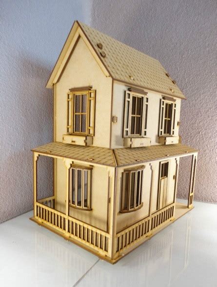 Casa De Muñecas Cristina Hecha En Madera Mdf Rompecabezas 3d 390 00