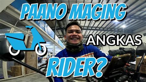 Paano Maging Angkas Rider Updated 2024 YouTube