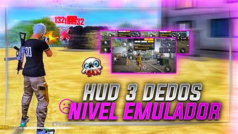 TOP 5 MELHORES HUD 3 DEDOS FREE FIRE MELHORES HUDS 3 DEDOS PARA DAR