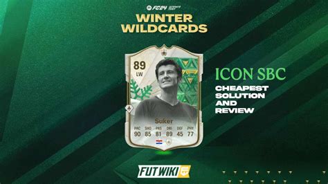 EA Sports FC 24 89 Rated Davor Suker Winter Wildcards Icon SBC