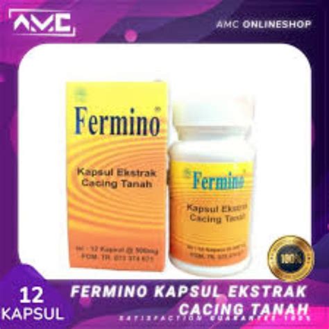 Jual Fermino Ekstrak Cacing Tanah Membantu Meredakan Demam Kaps