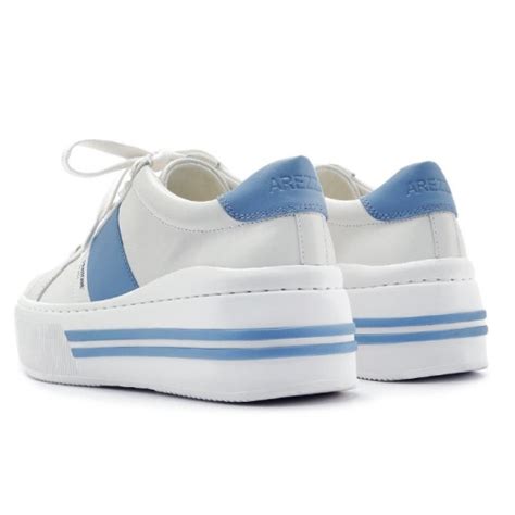 T Nis Pantone Couro Feminino Stripe Arezzo Branco Jelly Blue Marina