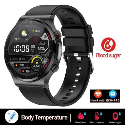 Rumocovo Montre Connect E Pour Hommes Smartwatch Mesure La Glyc Mie