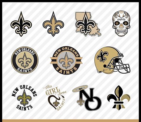 New Orleans Saints Svg Cut Files, Saints Logo Svg, Png Logo | Inspire ...