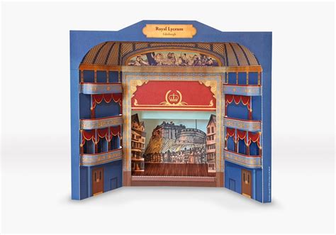 Miniature Theatre Model Kit Cut Out And Build Your Own Etsy