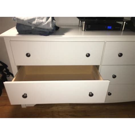 Prepac Monterey Drawer White Dresser Aptdeco