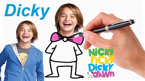 Nicky Ricky Dicky And Dawn Coloring Pages