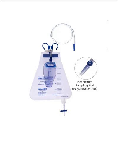 Transperent Pvc Polymed Polyurimeter Urine Collection Bag For Hospital