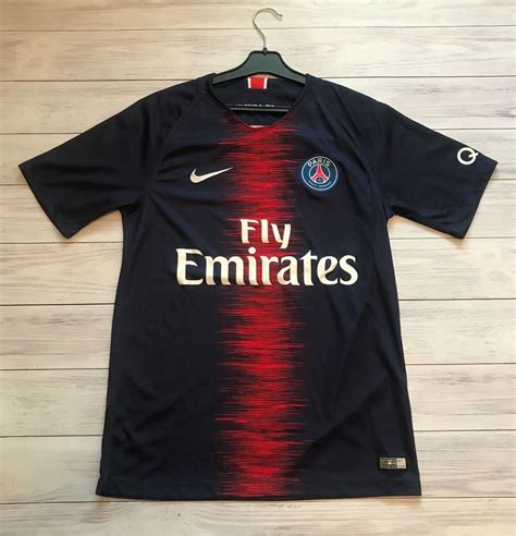 Paris Saint Germain PSG 2018 2019 Home Football Shirt Jersey Nike