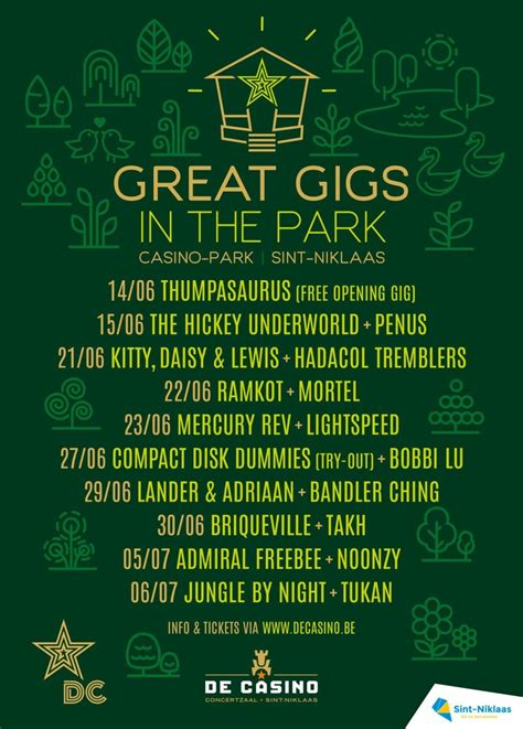 great gigs   park ontdek sint niklaas