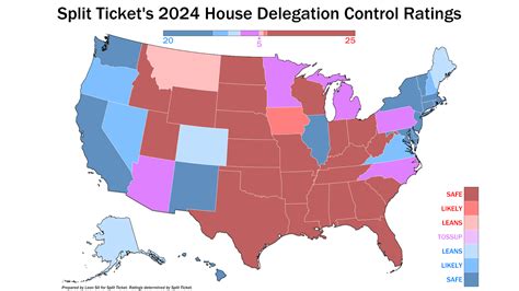 How The 2024 House Elections Could Decide The Presidency Split Ticket