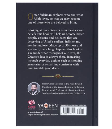 Allah Loves By Omar Suleiman Al Huda Bookstore