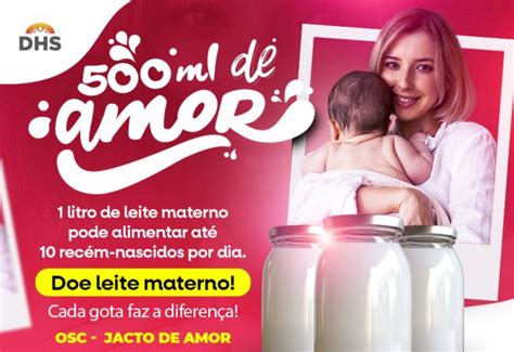 Notícia Campanha busca aumentar doação de leite materno em Pompeia