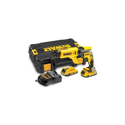 Wkrętarka do płyt gipsowo kartonowych DeWalt 18V XR Li Ion DCF620D2K