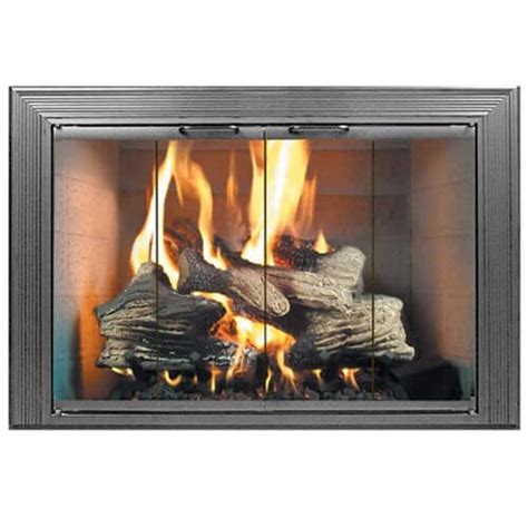 How To Remove Glass Doors From Fireplace Screen Glass Door Ideas