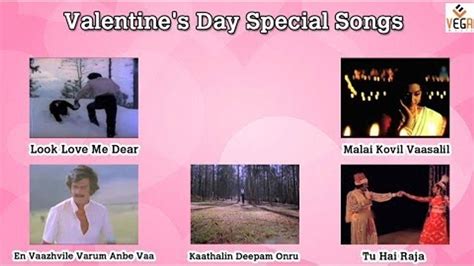 Valentine S Day Special Padalgal Check Out Popular Hit Tamil Love