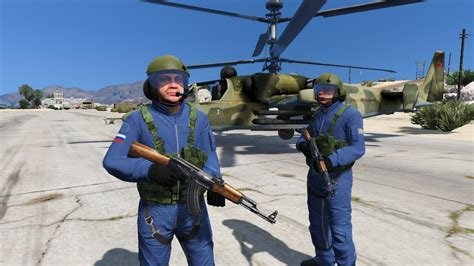 Russian Pilot Helicopter Gta5