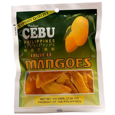 Cebu Dried Mangoes 200g Shopee Philippines