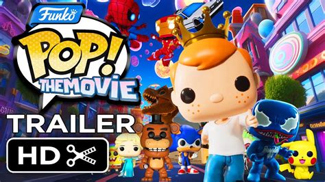 Funko Pop The Movie Teaser Trailer Animated Movie Concept