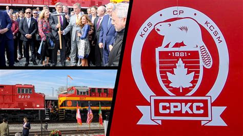 The Birth Of A New Railroad; CPKC's Merger Ceremony! - YouTube