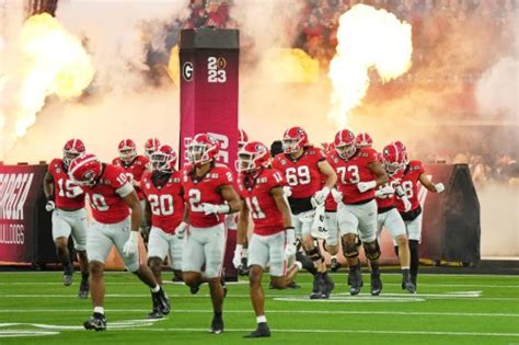 2023 Georgia Football Schedule With Game By Game Predictions Flipboard