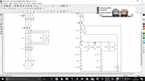 Diagrama De Inversion De Giro De Un Motor Trifasico Diagrama