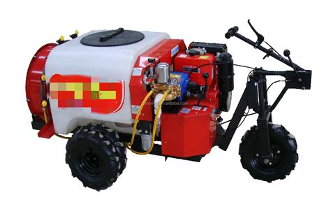 Three Wheeled Type Orchard Pesticide Spraying Vehicle Gasoline Powered