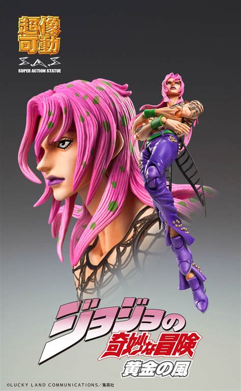 Super Action Statue Jojos Bizarre Adventure Part 5 Diavolo Reissue