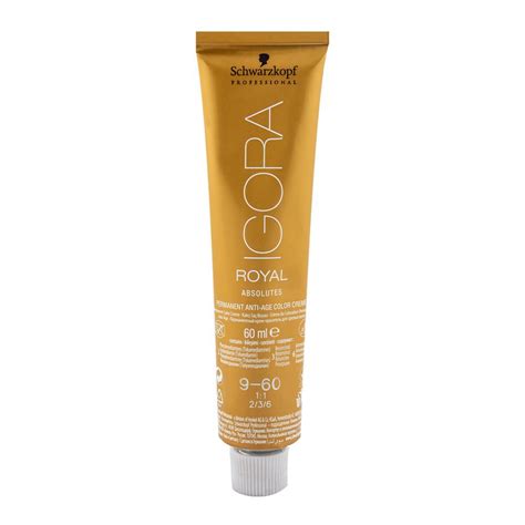 Schwarzkopf Igora Royal Absolutes Hair Color 9 60 Extra Light Blonde