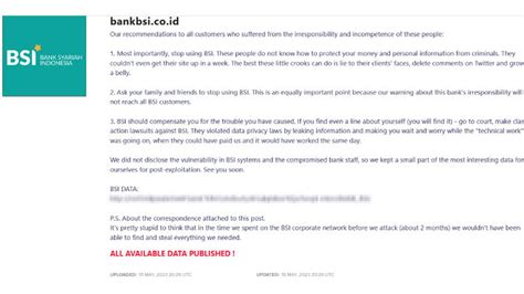 Kelompok Ransomware Lockbit Akhirnya Sebar Tb Data Karyawan Dan