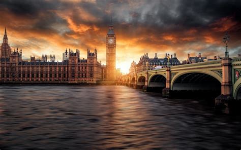 London Sunset Wallpapers Wallpaper Cave